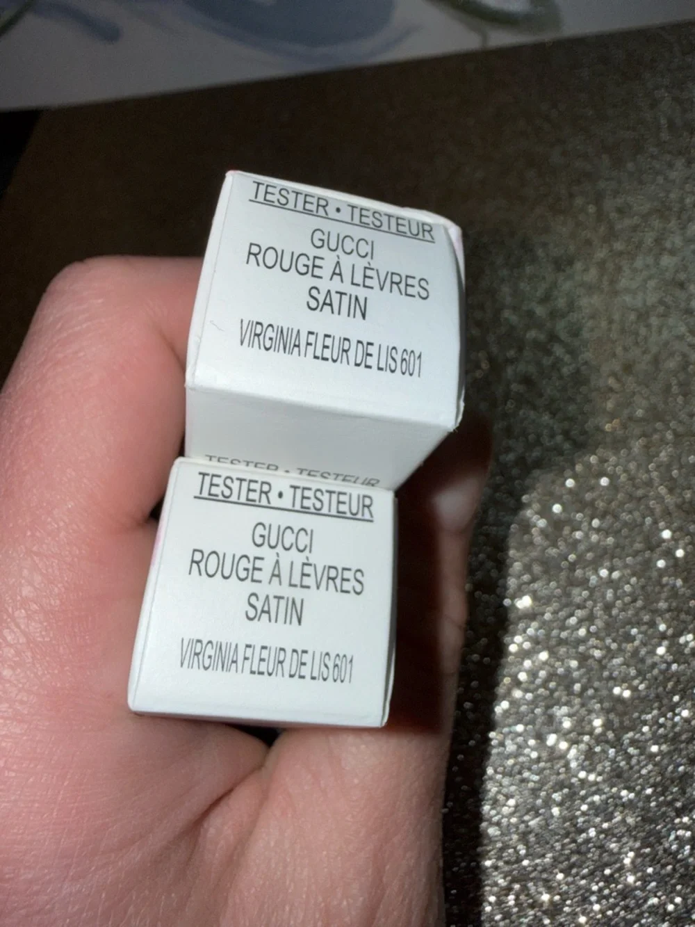 *NIB 3.5g 601 VIRGINIA FLEUR DE LIS Tester* Yves Saint Laurent Satin